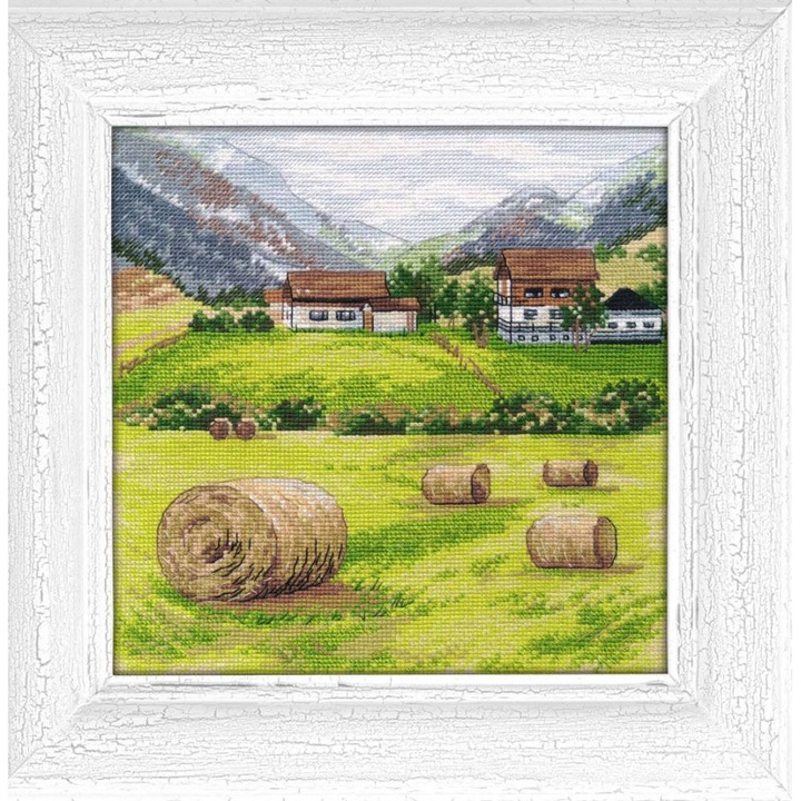 Set de brodat in cruciulita Oven "Toscana" 20x20 cm