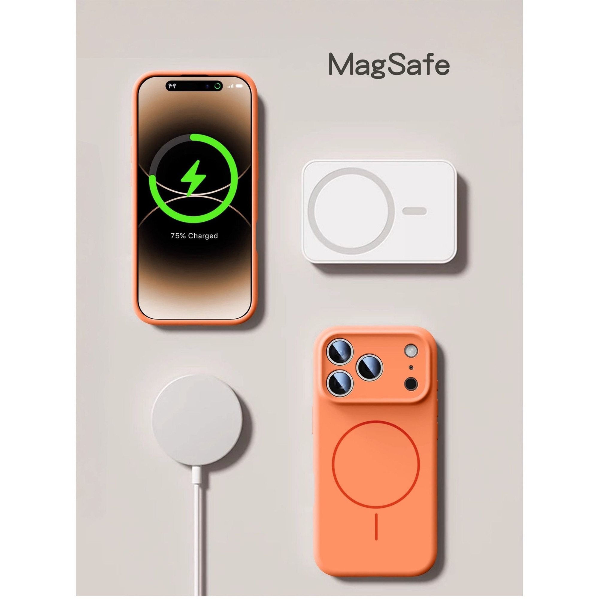 Husa de protectie, pentru Apple iPhone 17 Pro, SZGULAIKE, Silicone Case, MagSafe, Calitate Premium, Interior din microfibra, Albastru inchis