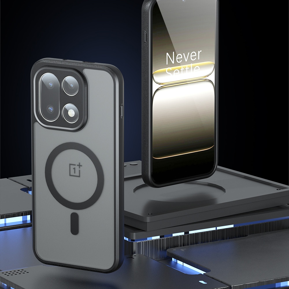 Husa pentru OnePlus 15 - Techsuit PureFrost MagSafe - Frosted Black