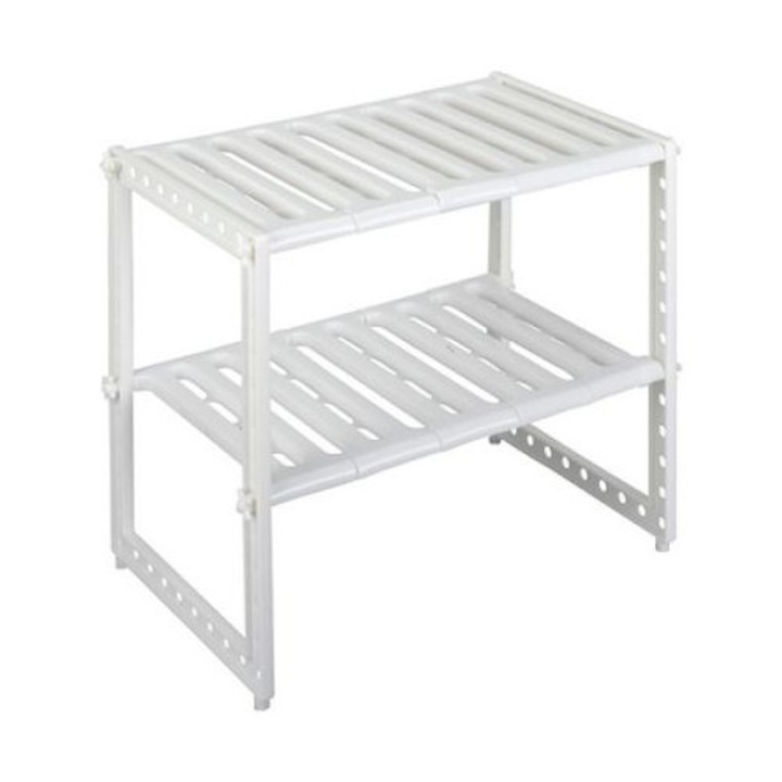 Mini etajera reglabila, cu 2 rafturi LY