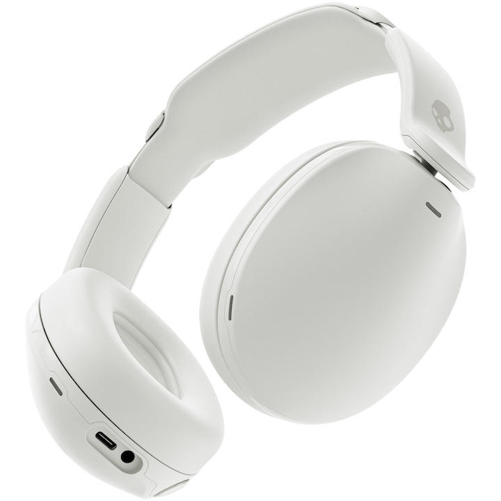 Casti Over Ear Skullcandy Hesh 360, Wireless, Bluetooth, Multipoint, Autonomie 100 ore, Bone