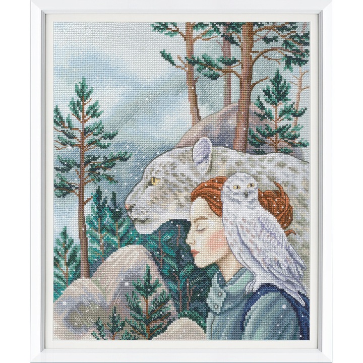 Комплект за бродерия RTO "Трима от нас" 26.5x32.5 см