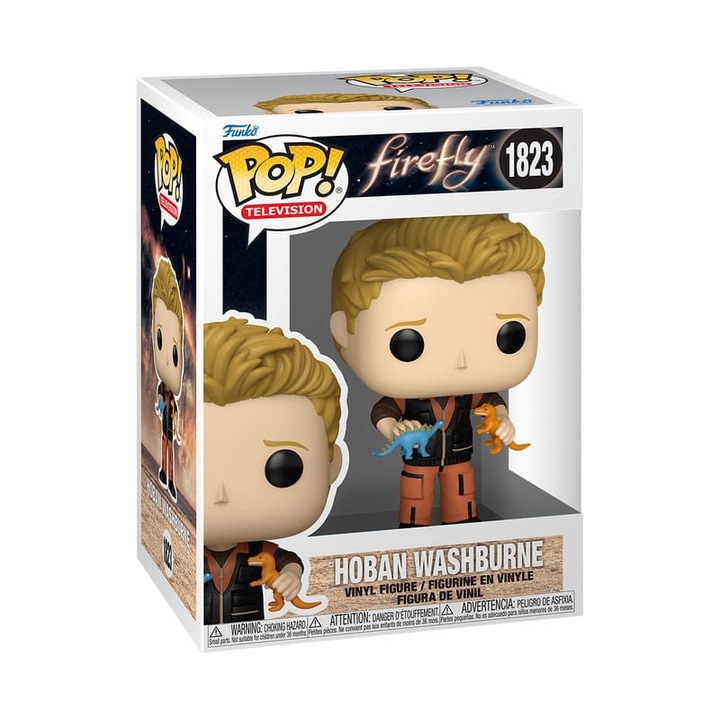 Figurina Funko POP Firefly 1823 Hoban Washburne, multicolor, 9cm, set colectionabil