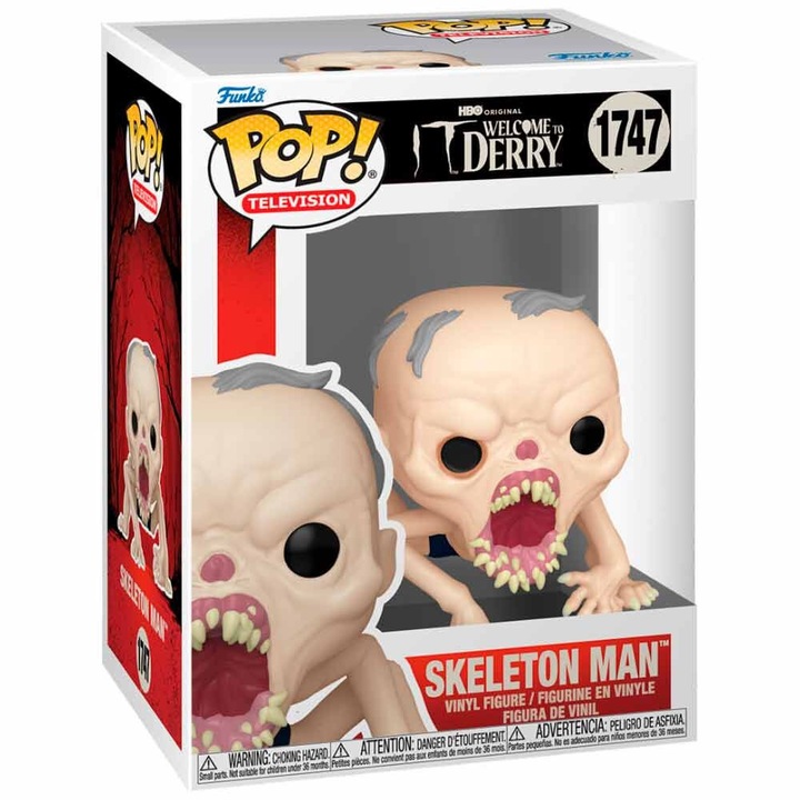 Фигурина Funko POP! IT 1747 Човек скелет, многоцветен, 16x11x9см