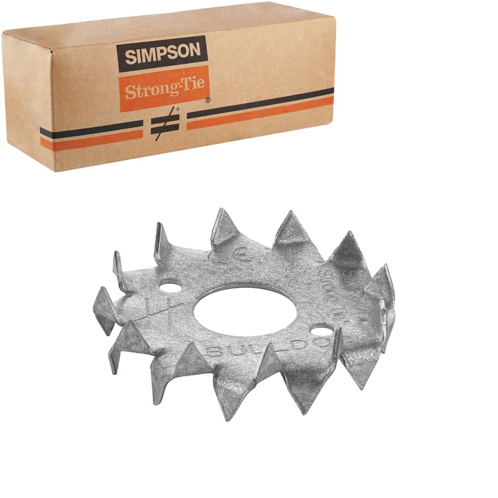 Inel dintat dublu Simpson Bulldog C1-50 50x17 mm, 200 buc, cu zimti