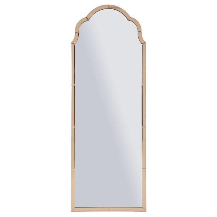 Mauro Ferretti Tangier rózsaszín fali tükör 55 cm, elegáns design, hosszúkás forma