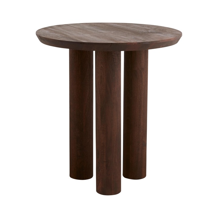 Маса за кафе Furnlux HELIN, 70 см, кафяв цвят, елегантен и функционален дизайн