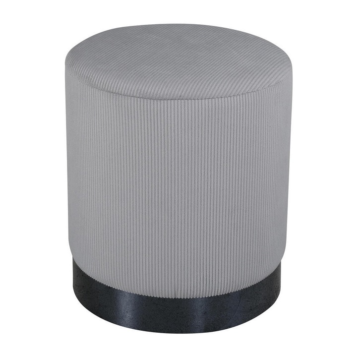 Benji ülőke, Furnlux, szürke, 35x42.5cm