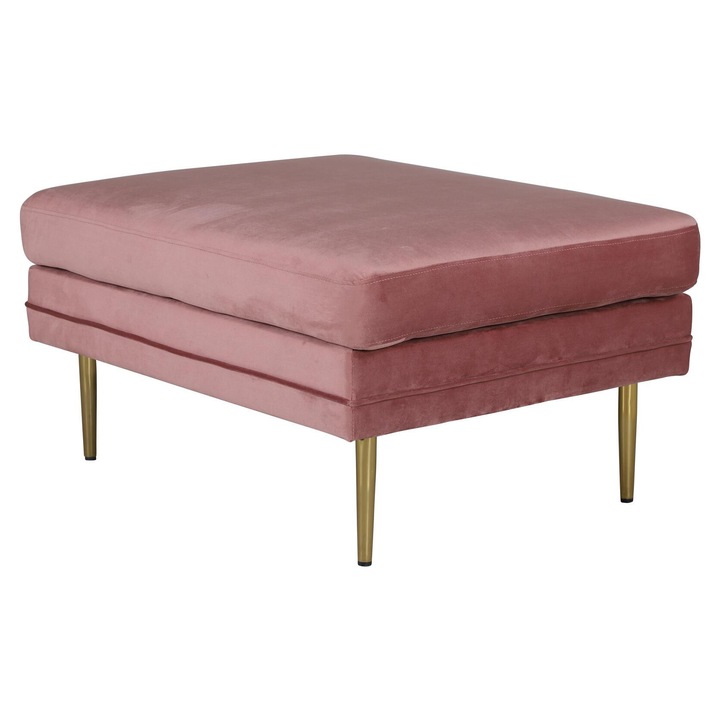 Taburet Boom, Furnlux, roz, 90x70x49cm