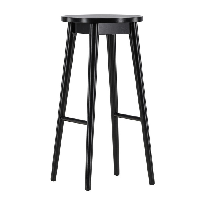 Mollosand bárszék, Furnlux, fekete, 36cm