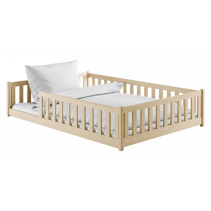 Детско легло Furnlux Mati, 140x200см, от бор