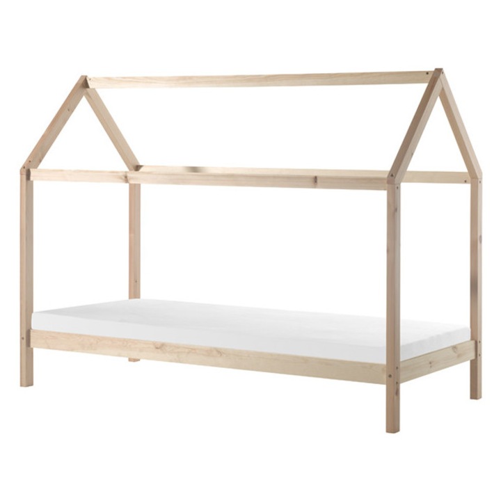 Pat tip casa Furnlux, Dallas 90x200 cm, bej, design minimalist