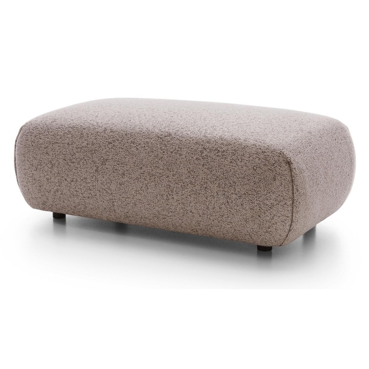 Fotoliu Pouf Furnlux Pocket, roz si negru, 113 cm