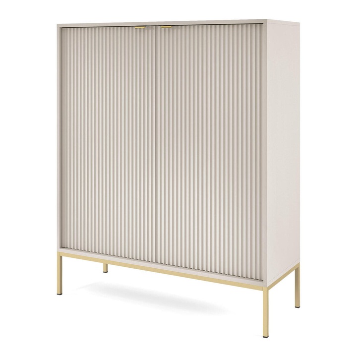 Comoda Avon, Furnlux, 125x104x39 cm, 6 rafturi