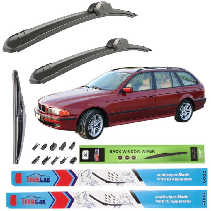 Stergatoare TeamCar® BMW Seria 5 E39 Touring (1995–2003) – Set Complet