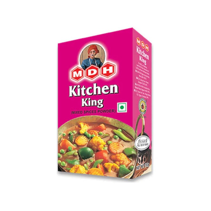 Amestec de condimente MDH Kitchen King Masala 100g, aromat, picant