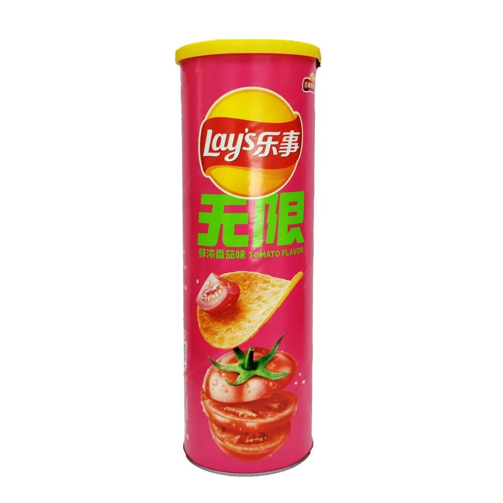 Chipsuri Lay's Stax aroma de roșii, 90g - eMAG.ro