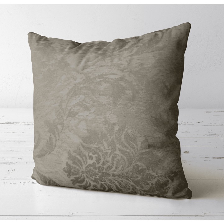 Perna decor PD27, Mov/Crem, 40x40cm