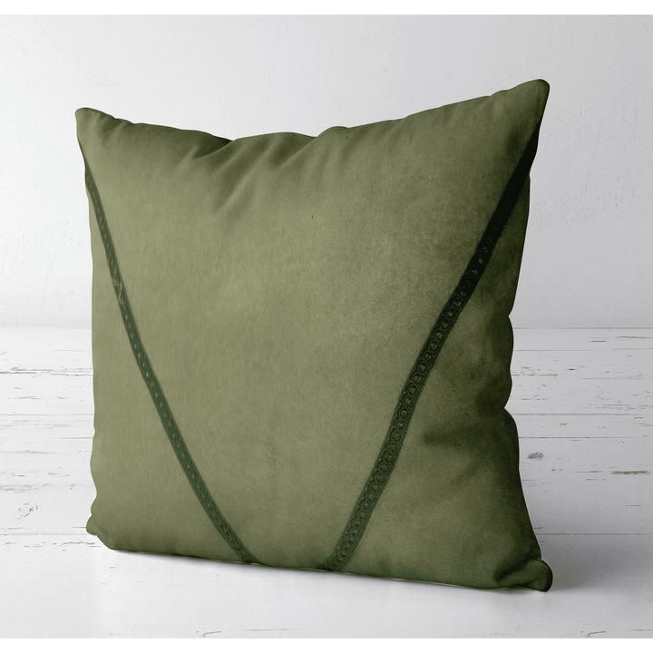 Perna decor PD19, Verde, 40x40cm