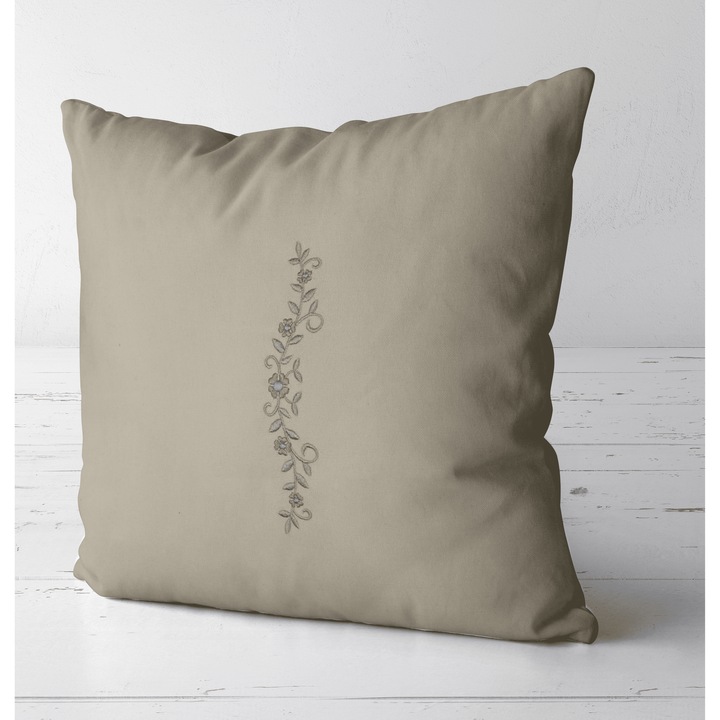 Perna decor PD01, Crem, 35x35cm