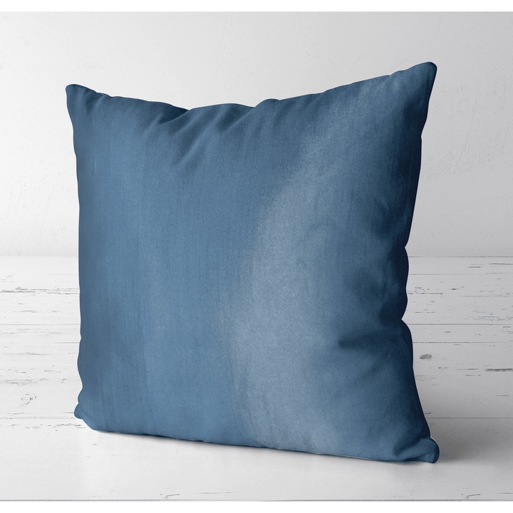 Perna decor PD20, Albastru, 35x35cm