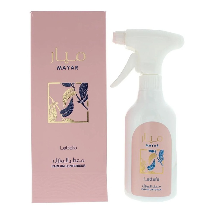 Lattafa Parfum D'interieur 450ml, belső parfüm, magával ragadó aromák, minden szobába