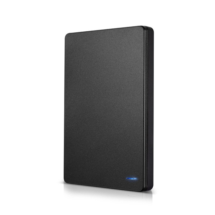 Külső merevlemez, 2.5 hüvelyk, 1TB, Fekete, USB 3.0, Alumínium, Hordozható