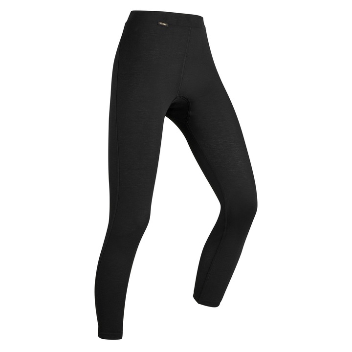 Termikus nadrág síeléshez, funkcionális, genetikai hasi eladás, genetikailag szabályozott ugrás, Fekete