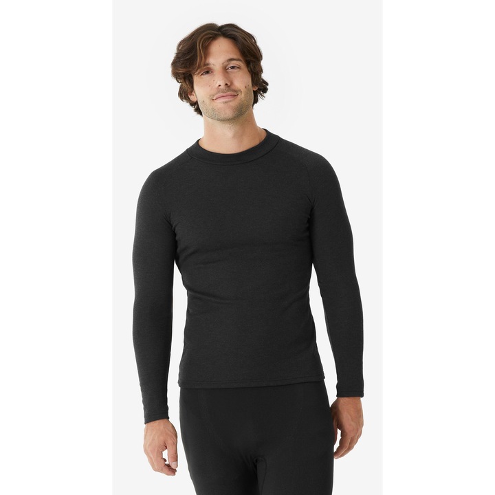 Bluza termica functionar genetic burta vanzare burta functionar domnie, Negru