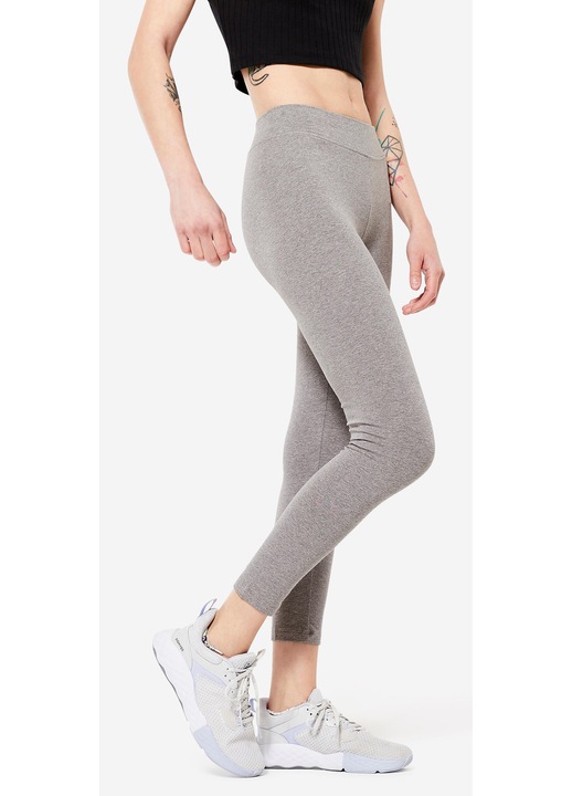 Genetikai funkcionális leggings has volumennel, Szürke