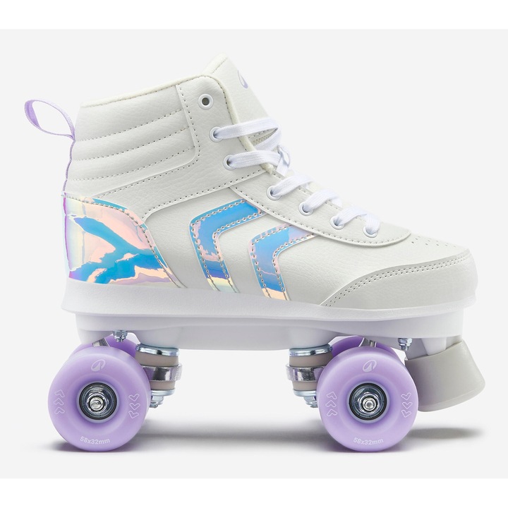 Patine cu rotile Oxelo 100 mov, 35, poliuretan