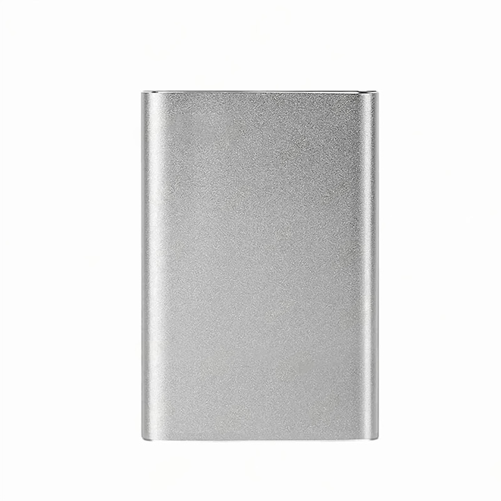 Külső merevlemez 2.5 inch, 2TB, Ezüst, USB 3.1, Hordozható, Alumíniumötvözet