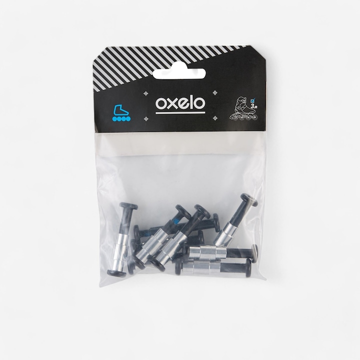 Комплект 8+1 дист. за ролери Oxelo, 6 мм, пластмаса