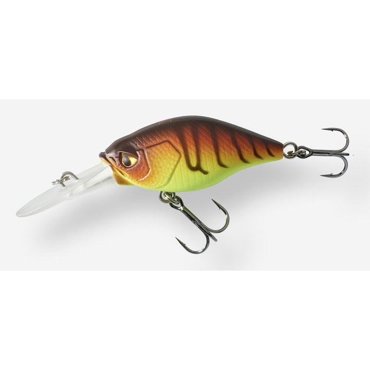 Caperlan Naluca crankbait 40f wobbler, halvány fluoreszkáló narancssárga, ragadozóhal-horgászathoz