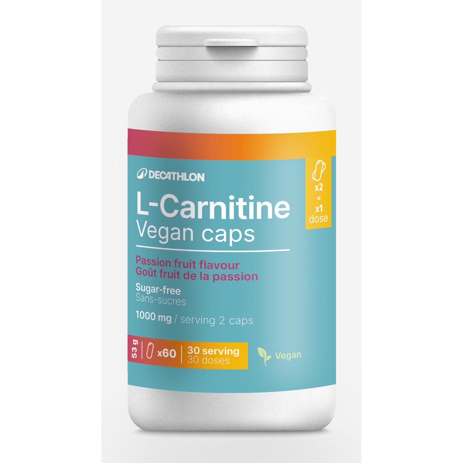 L-carnitină capsule, Decathlon, pierdere în greutate, tonifiere musculatură