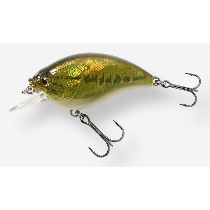 Vobler Caperlan Naluca crksr 53, neon fluoreszkáló sárga, ragadozóhal-horgászathoz