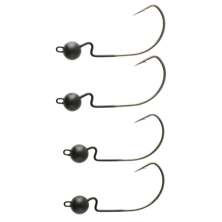 Caperlan jigfej, 5g, fekete, flexibil csalikhoz