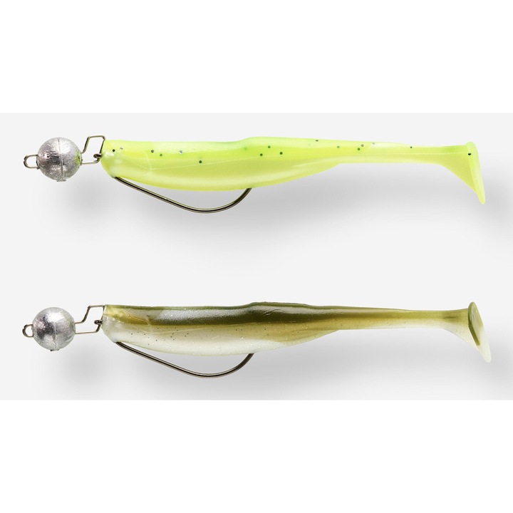 Kit shadtex 100, Caperlan, neon fluoreszkáló zöld, ragadozóhal horgászat