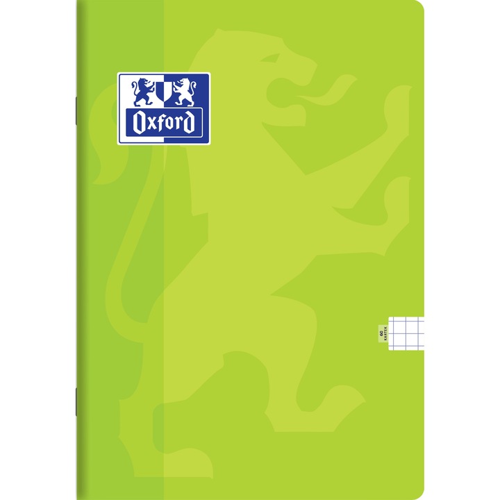 Füzet A4/60 lap, Oxford Touch, vegyes színek, 60 lap, kockás