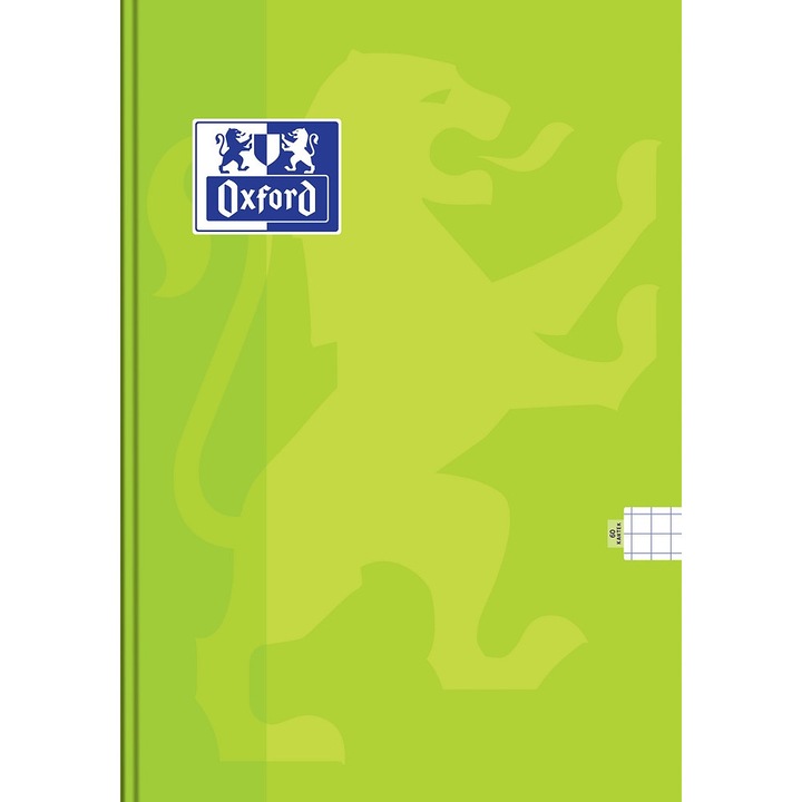 Brulion A5 Oxford Touch, 60 lap, vonalas, szegéllyel, többszínű, 21x14,8x1,15cm