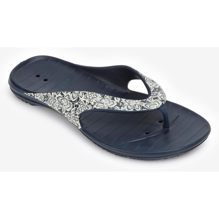 Papuci piscina Nabaiji bleumarin 35-36, din spuma EVA, pentru dame