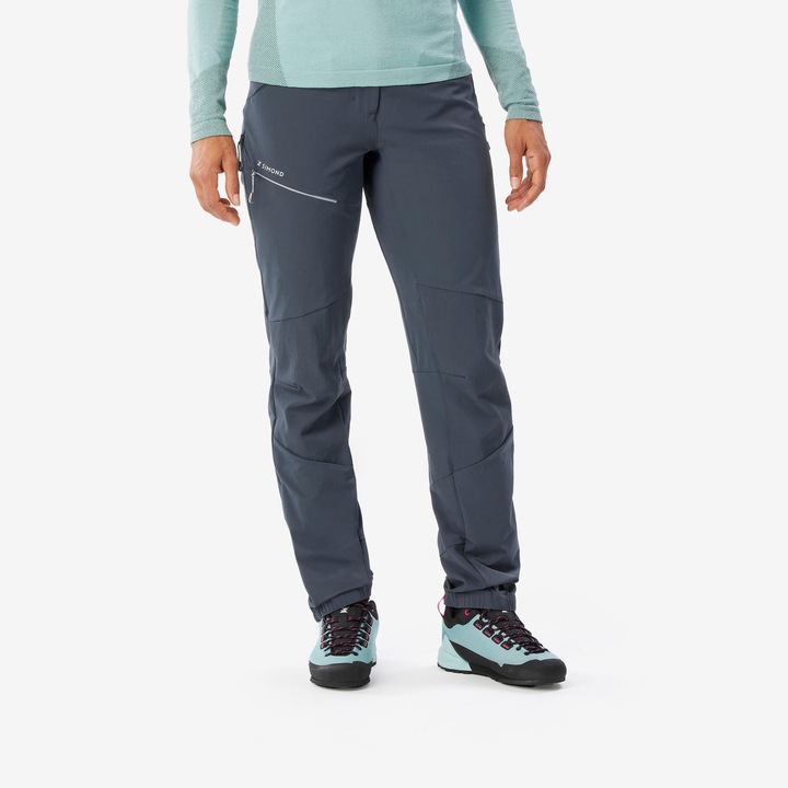 Pantalon alpinism functionar functionar functionar regulat genetic burta satisfactie, Gri grafit