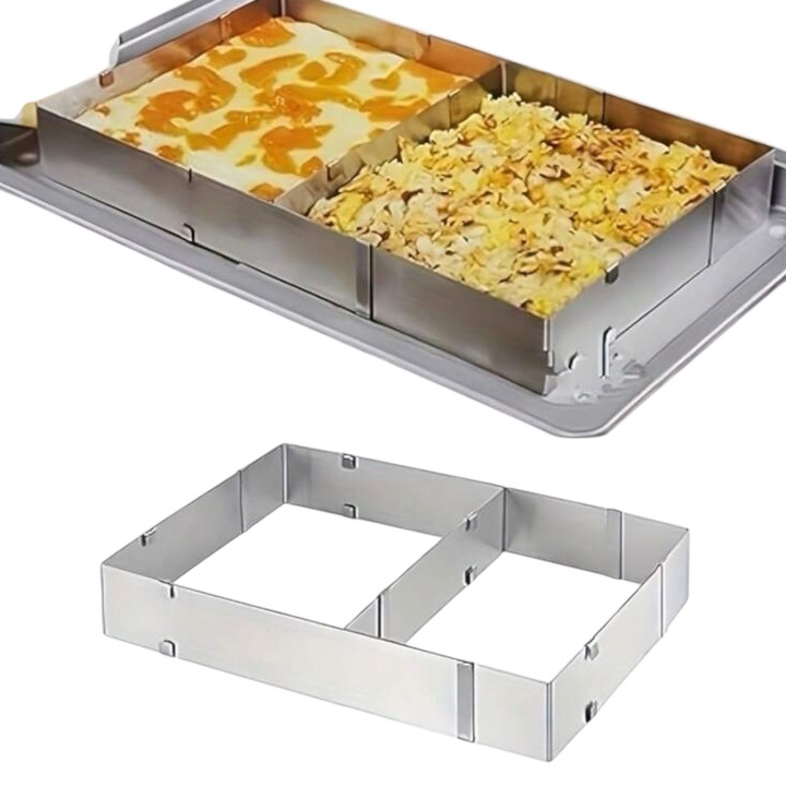 Tava prajituri, dreptunghiulara, 28x18x5cm