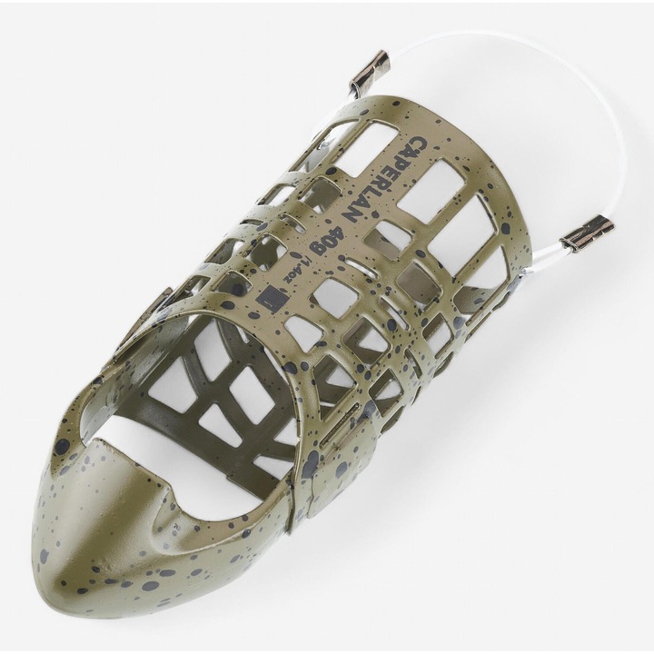 Cosulet feeder Caperlan, 40g, plastic/plumb, verde inchis