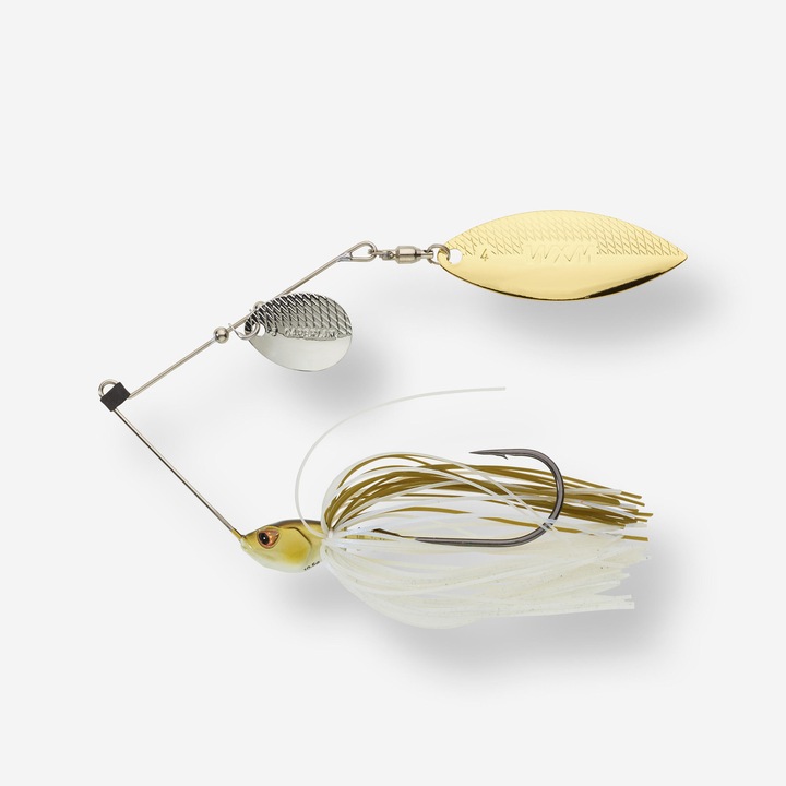 Spinnerbait Caperlan 10,5g olajzöld, 2 db-os változat