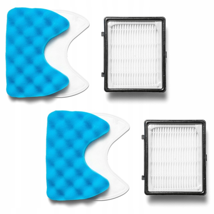 Inlocuire Filtre Pentru Aspiratoare, Areose, Filtru Hepa - Retine Praf, Filtru Din Spuma - Protectie Pentru Motor, Lavabil, Protozoare, Bacterii Si Ciuperci Mai Mari De 0, 3 Μm