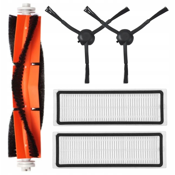 Inlocuire Accesorii Pentru Aspirator, Areose, Eficienta In Curatare, Perii In Forma De V Care Colecteaza Eficient Praful, Parul Si Alte Murdarii De Pe Diverse Suprafete, Aer Curat, Datorita Filtrului Hepa Lavabil Care Retine Cele Mai Fine Impuritati