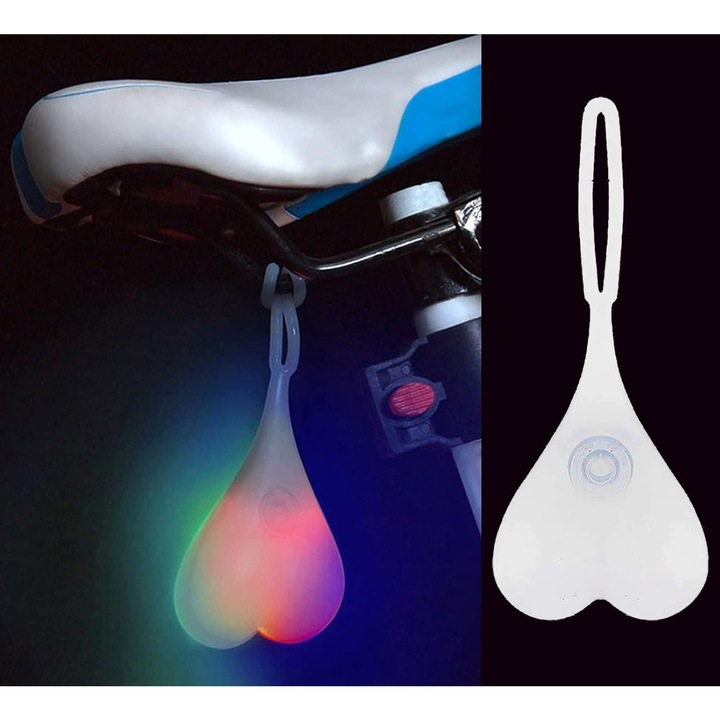 Lampa bicicleta LED Axroad Mall Funny Light Balls, impermeabila, 14x5.5cm