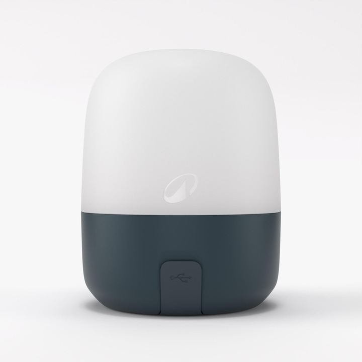 Quechua BL 200 újratölthető lámpa, 200 lumen, sötétkék