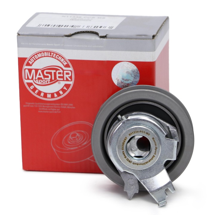 Feszítőgörgő, hosszbordás szíj Master-Sport, Audi A1 A3 A4 A5, SEAT Leon, SKODA, VW kompatibilis, 21x60mm, automata